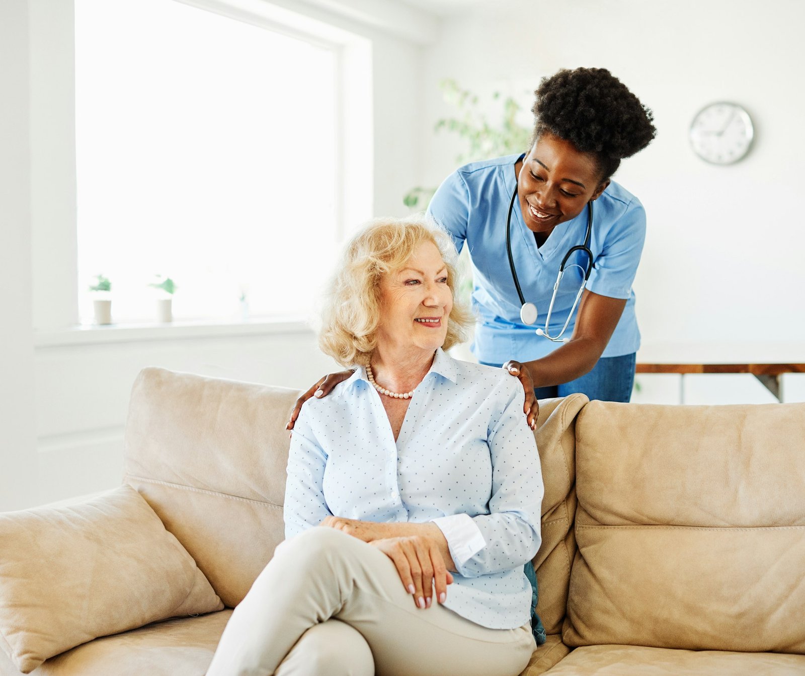 nurse doctor senior care caregiver help assistence retirement home nursing elderly woman health